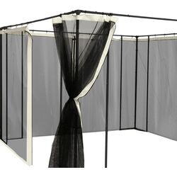 Москитная сетка для садового павильона Outsunny 84C-142 335x207cm (Black/Beige) Thumb