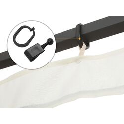 Москитная сетка для садового павильона Outsunny 84C-142V02 (Black/Beige) Thumb