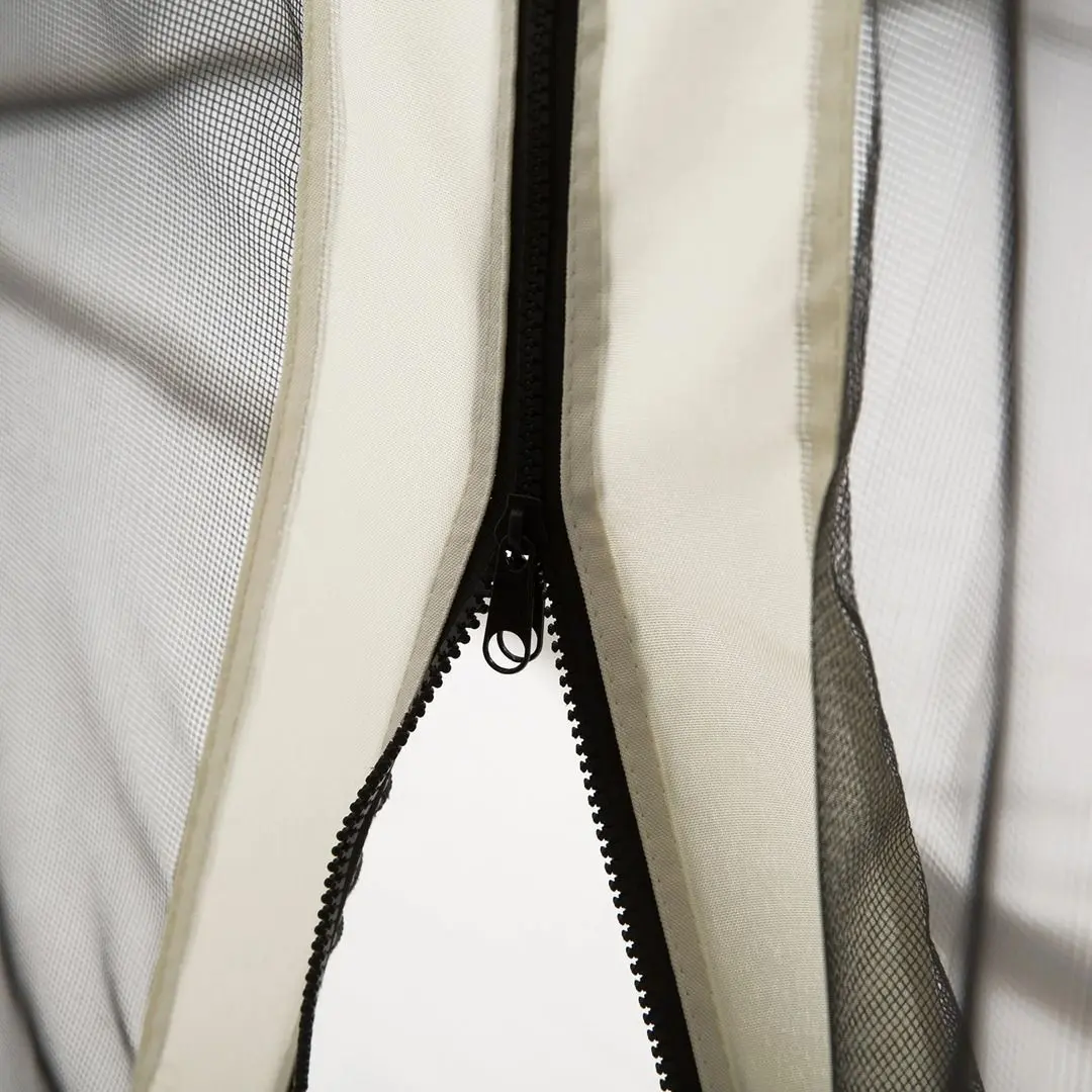 Москитная сетка для садового павильона Outsunny 84C-142V02 (Black/Beige) - 5