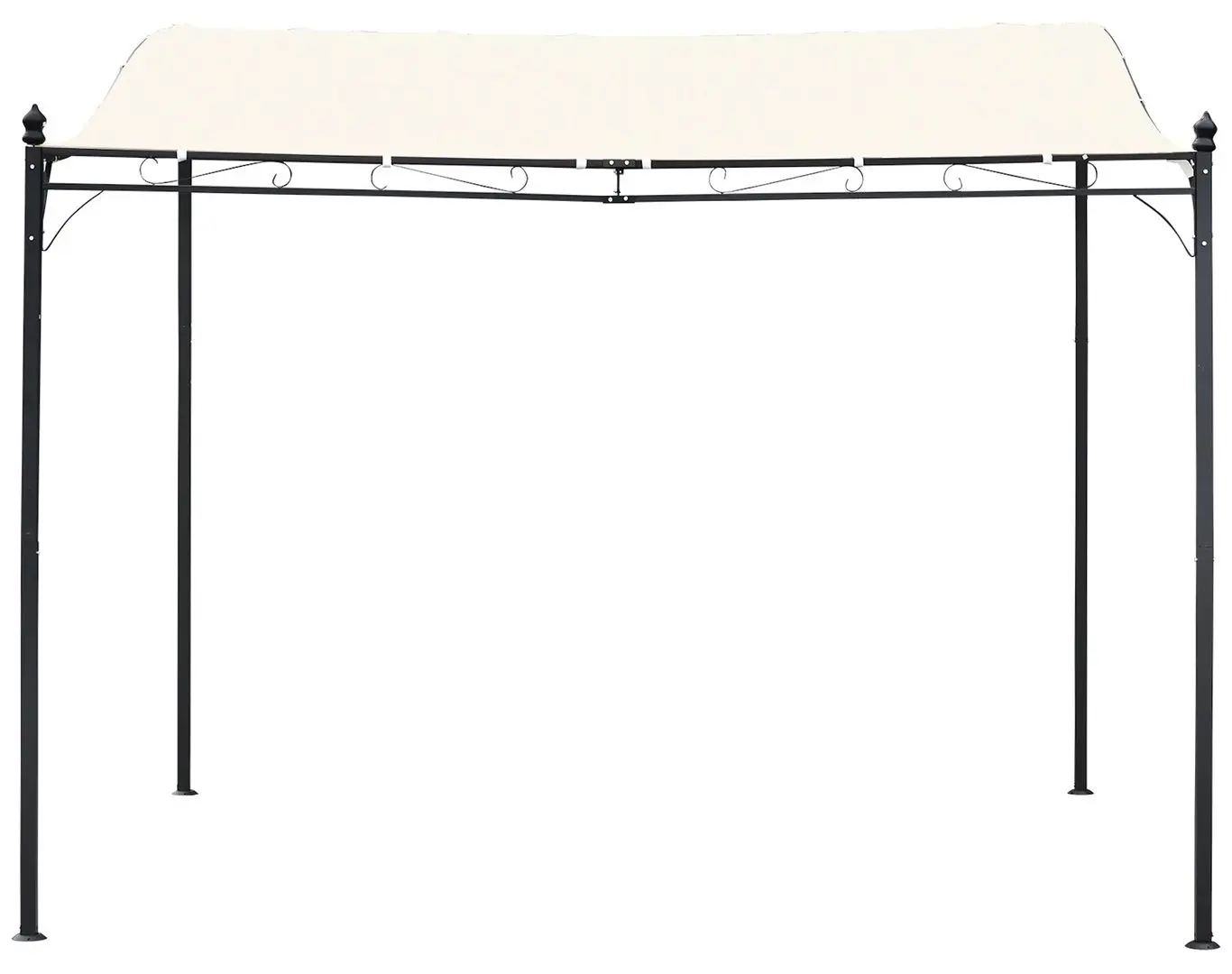 Pergola Outsunny 84C-038 297x297 (Cream)