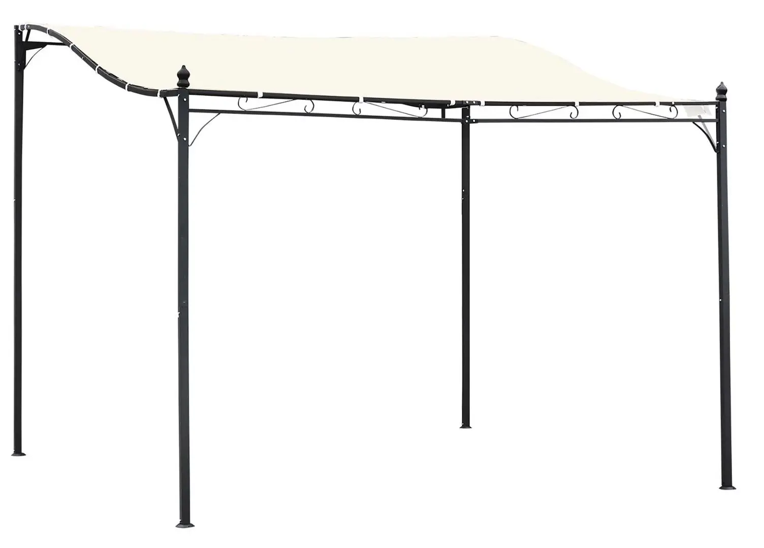 Pergola Outsunny 84C-038 297x297 (Cream)