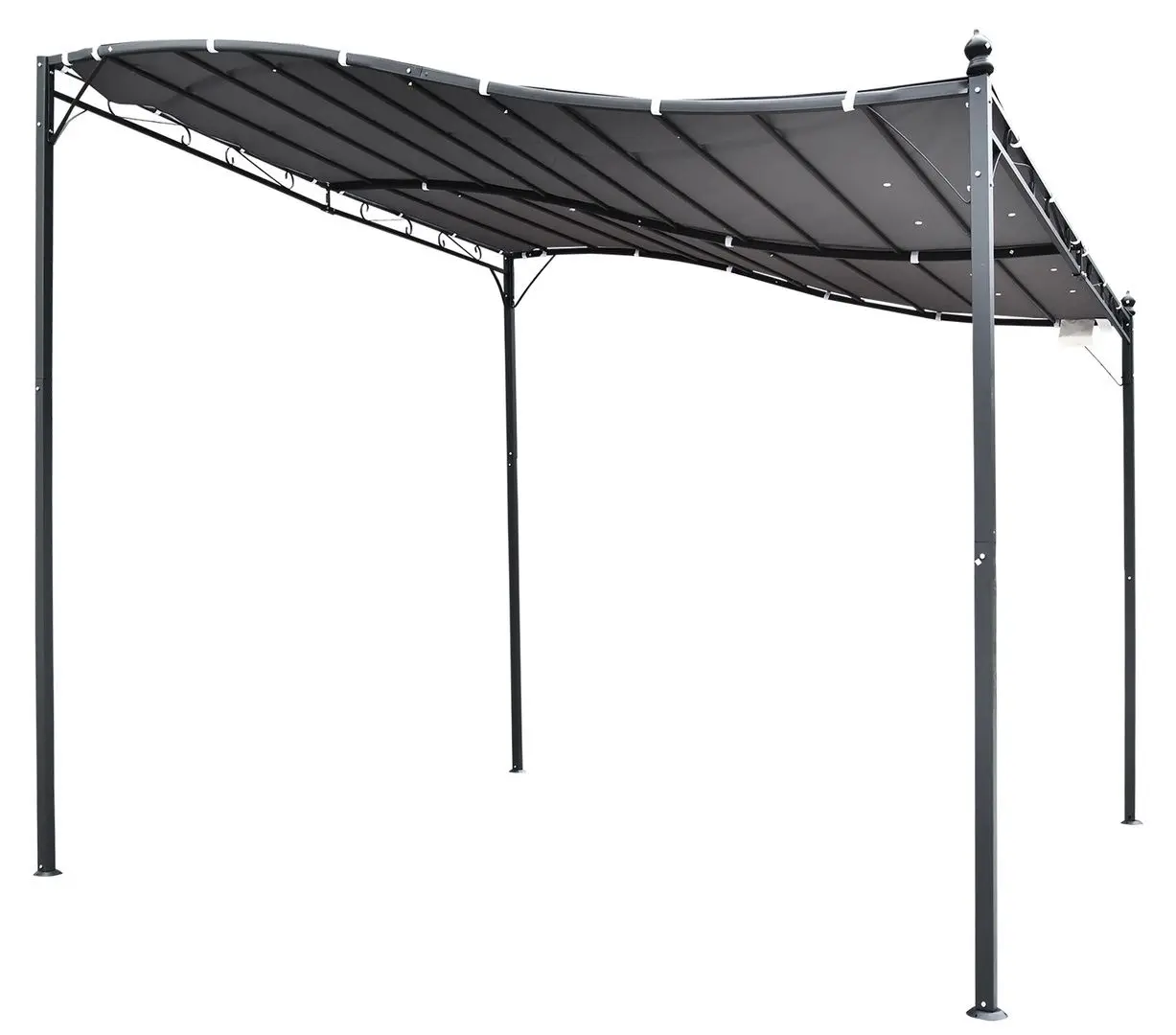 Pergola Outsunny 84C-038GY 3x3 (Grey)
