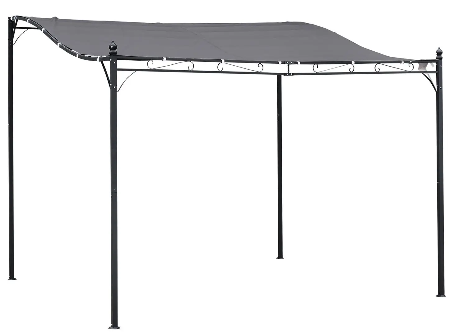 Pergola Outsunny 84C-038GY 3x3 (Grey)