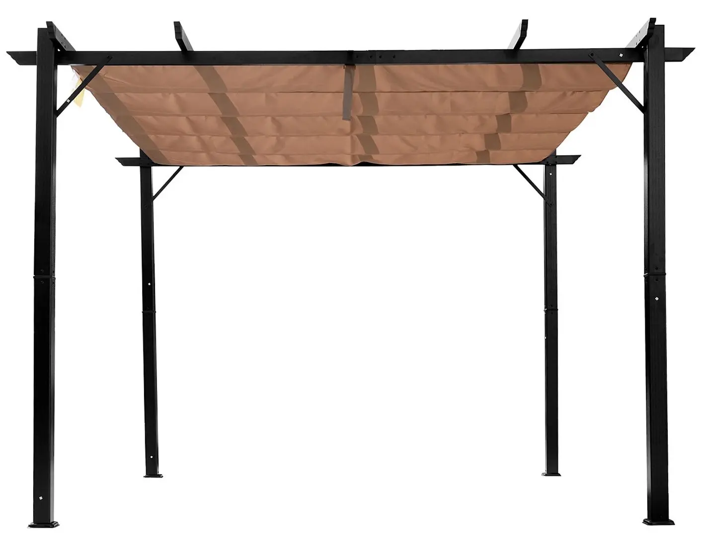 Пергола Outsunny 84C-055BK 3x4 (Black/Brown) - 2