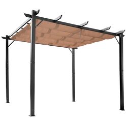 Пергола Outsunny 84C-055BK 3x4 (Black/Brown)