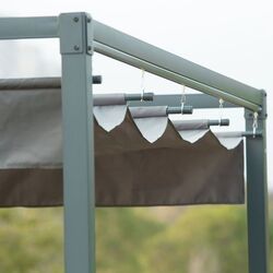 Pergola Outsunny 84C-175 298x213x222 (Black/Grey) Thumb