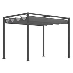 Pergola Outsunny 84C-175 298x213x222 (Black/Grey)