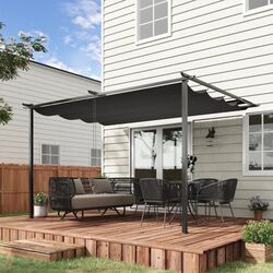 Пергола Outsunny 84C-396V00CG 390x290x220 (Grey) Thumb