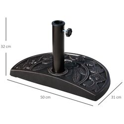 Suport pentru umbrela Outsunny 84D-006 (Bronze) Thumb