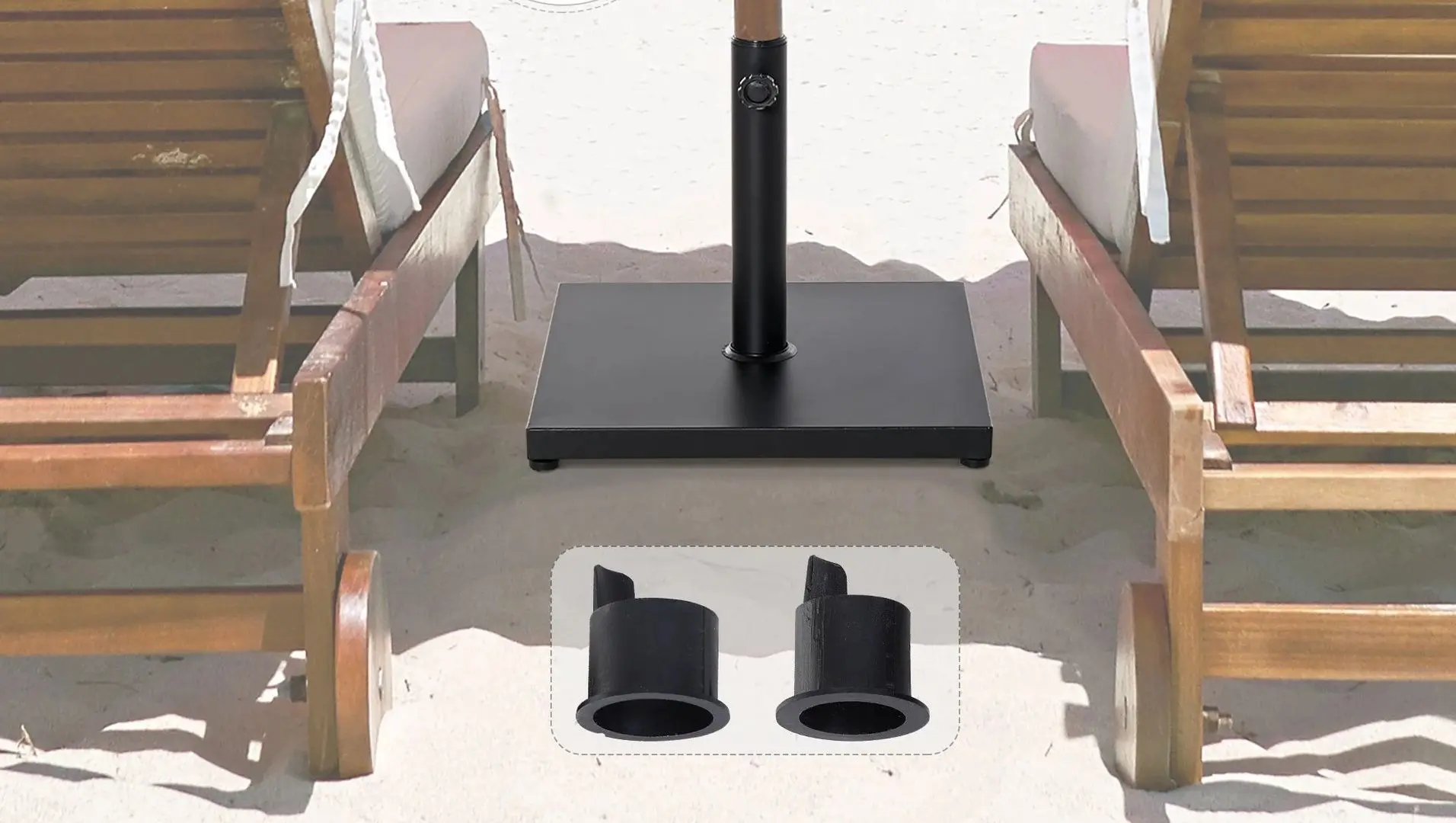 Suport pentru umbrela Outsunny 84D-077 (Black) - 4