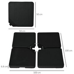 Подставка для зонта Outsunny 84D-152 (Black) Thumb