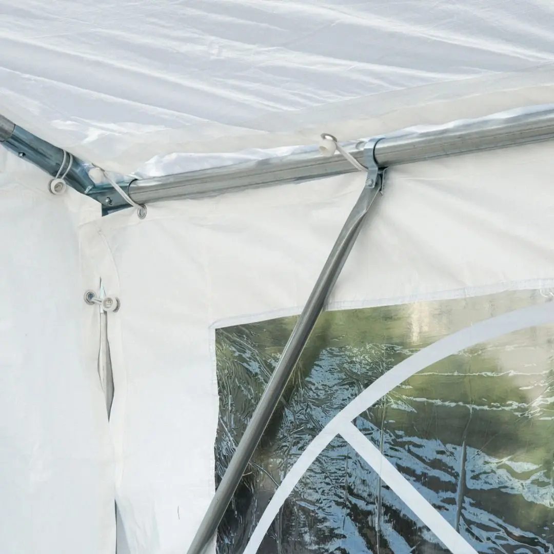 Садовый павильон Outsunny 01-0803 8x4 (White) - 2