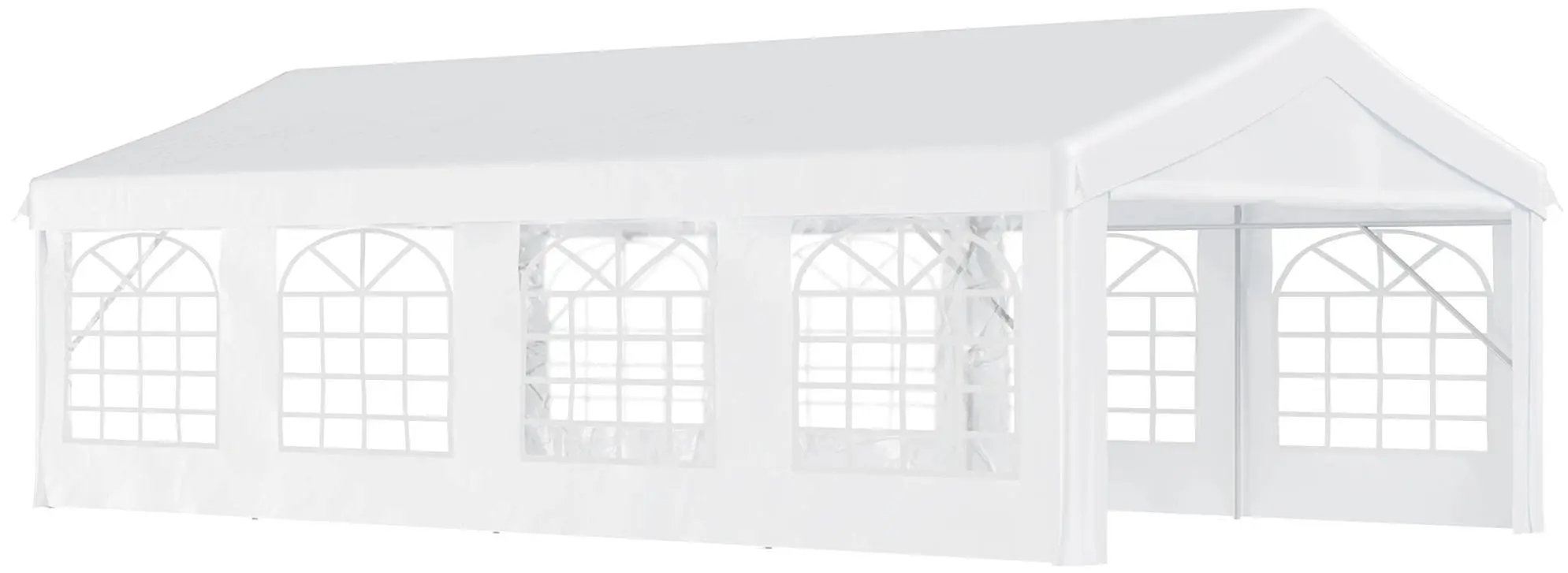 Садовый павильон Outsunny 01-0803 8x4 (White)
