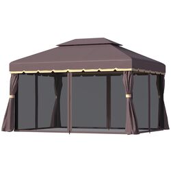 Садовый павильон Outsunny 01-0879 3x4 (Brown) Thumb