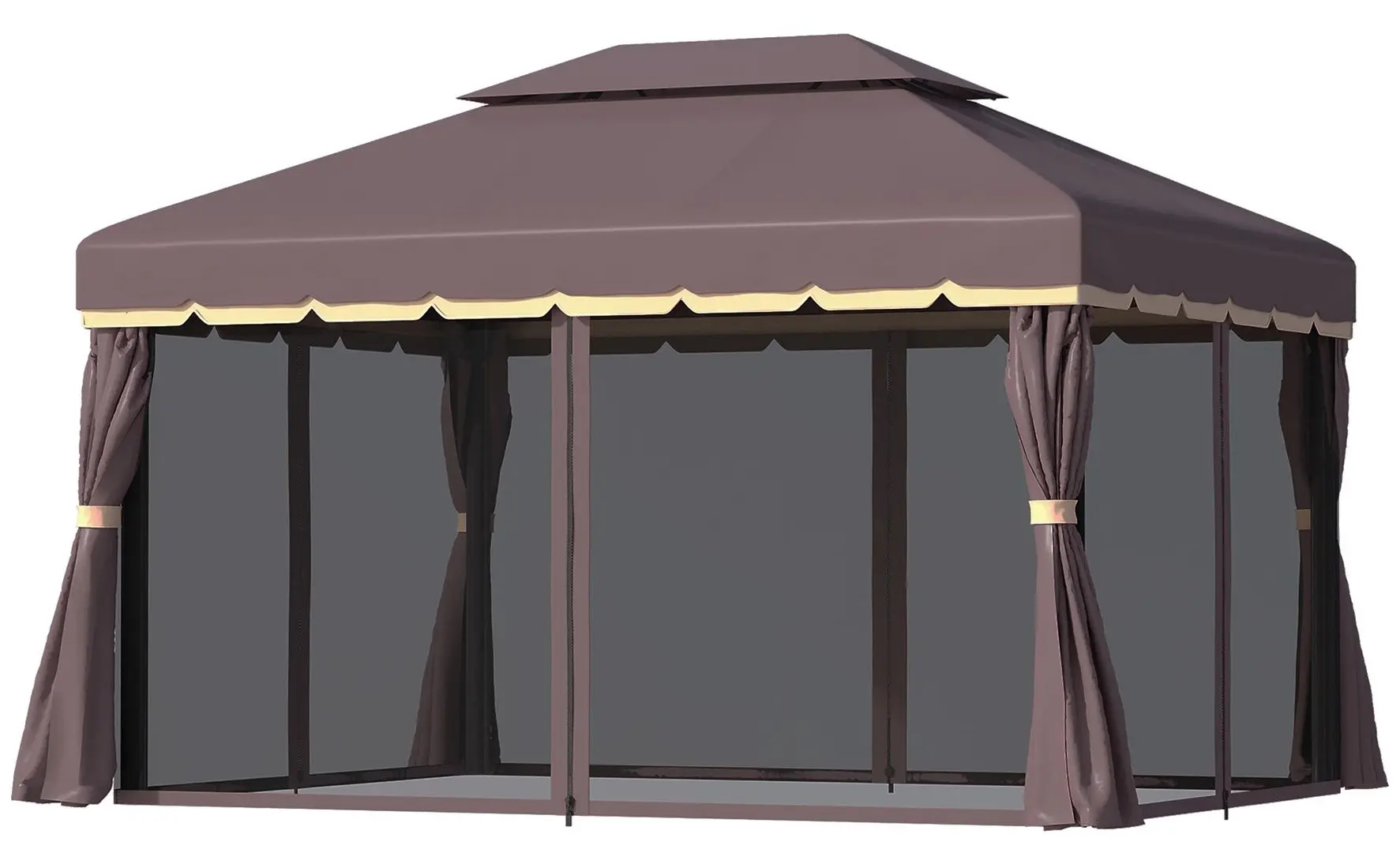 Садовый павильон Outsunny 01-0879 3x4 (Brown)