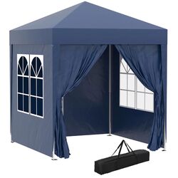 Pavilion de gradina Outsunny 100110-066B 2x2 (Blue) Thumb
