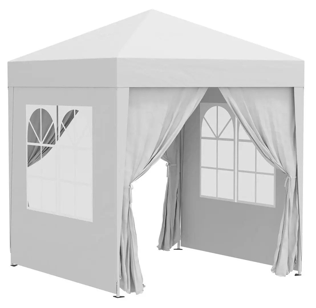 Pavilion de gradina Outsunny 100110-066W 2x2 (White)