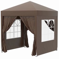 Pavilion de gradina Outsunny 100110 2x2 (Brown)