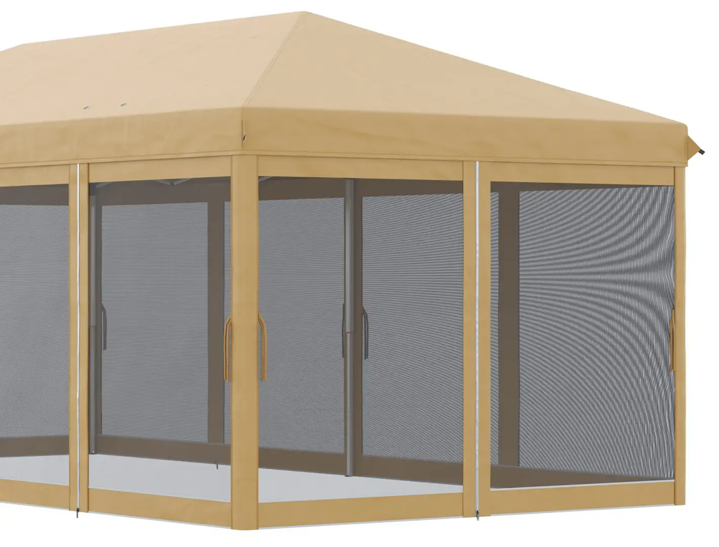 Pavilion de gradina Outsunny 840-012V03BG (Beige)