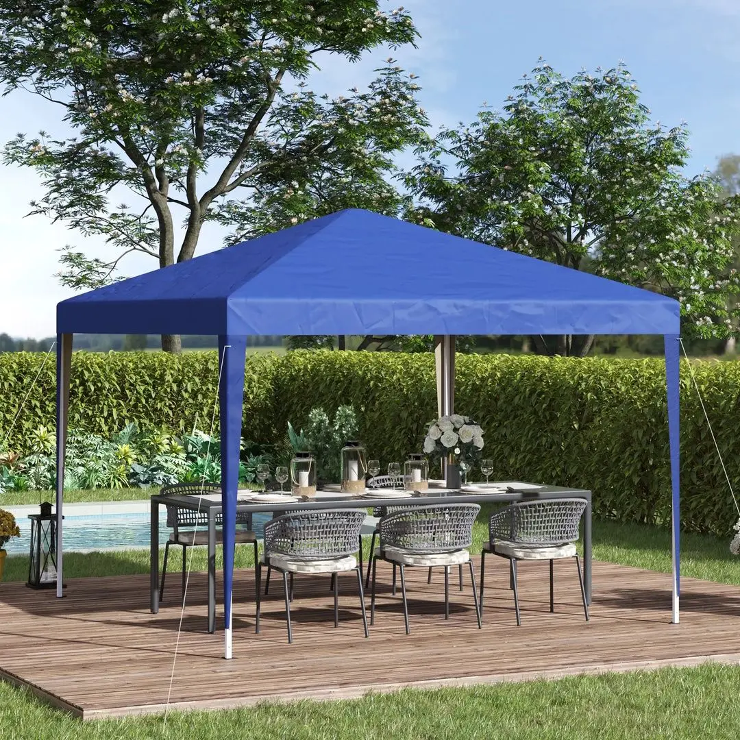 Pavilion de gradina Outsunny 840-158BU 3x3 (Blue)