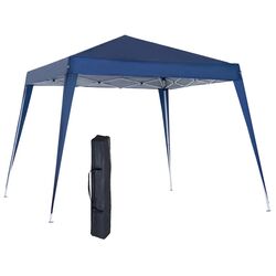 Pavilion de gradina Outsunny 840-159BU 2.4x2.4 (Blue) Thumb