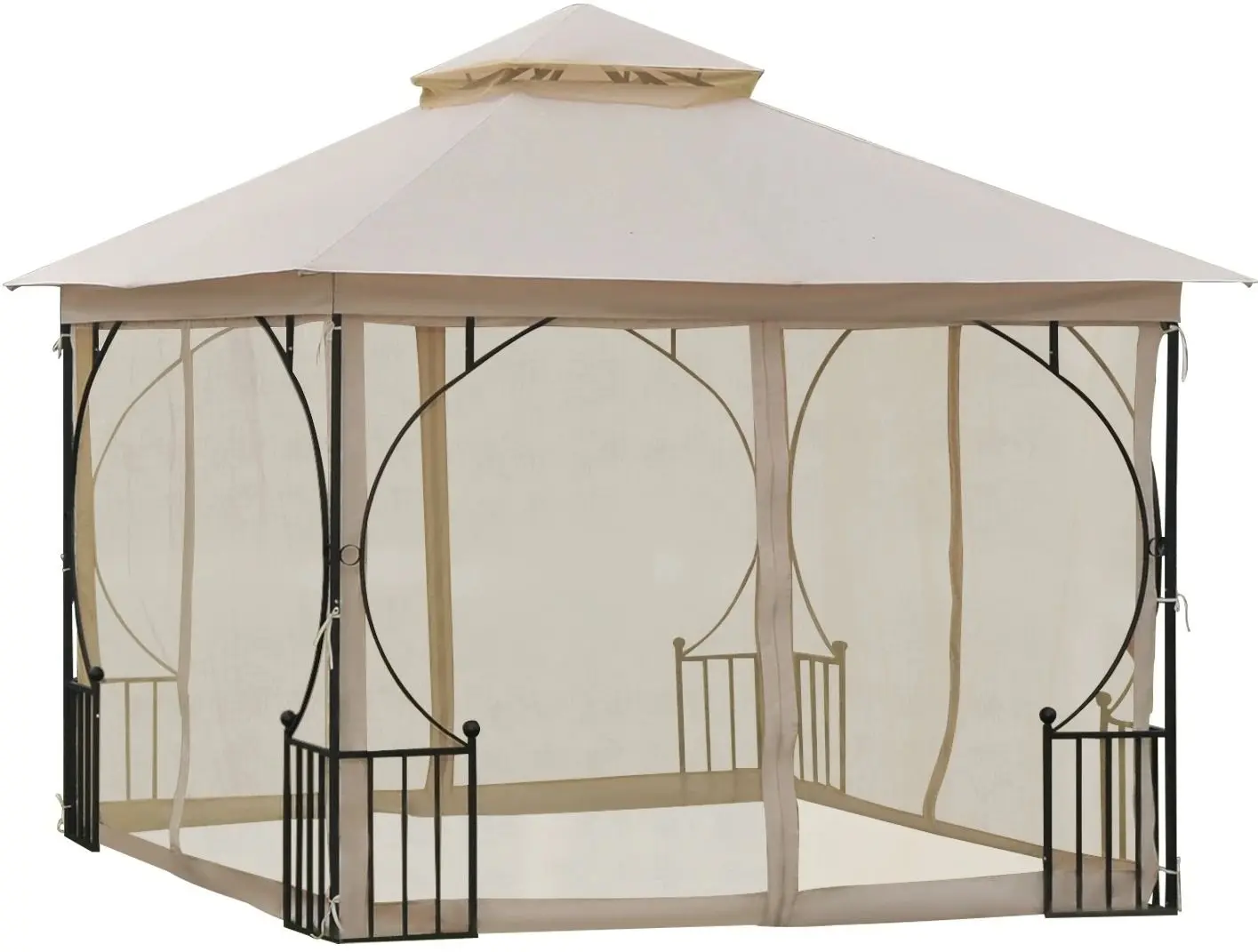 Садовый павильон Outsunny 84C-005 3x3m (Beige)