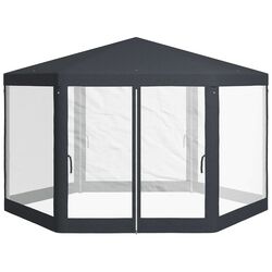 Pavilion de gradina Outsunny 84C-044 4x4 (Grey)
