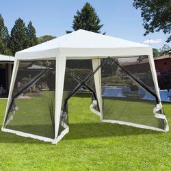Pavilion de gradina Outsunny 84C-090CW 3x3x2.35 (Beige) Thumb