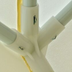 Pavilion de gradina Outsunny 84C-090CW 3x3x2.35 (Beige) Thumb