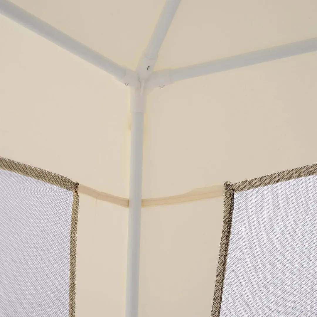 Pavilion de gradina Outsunny 84C-090CW 3x3x2.35 (Beige)