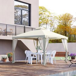Pavilion de gradina Outsunny 84C-133CW 295x295x263 (Beige) Thumb