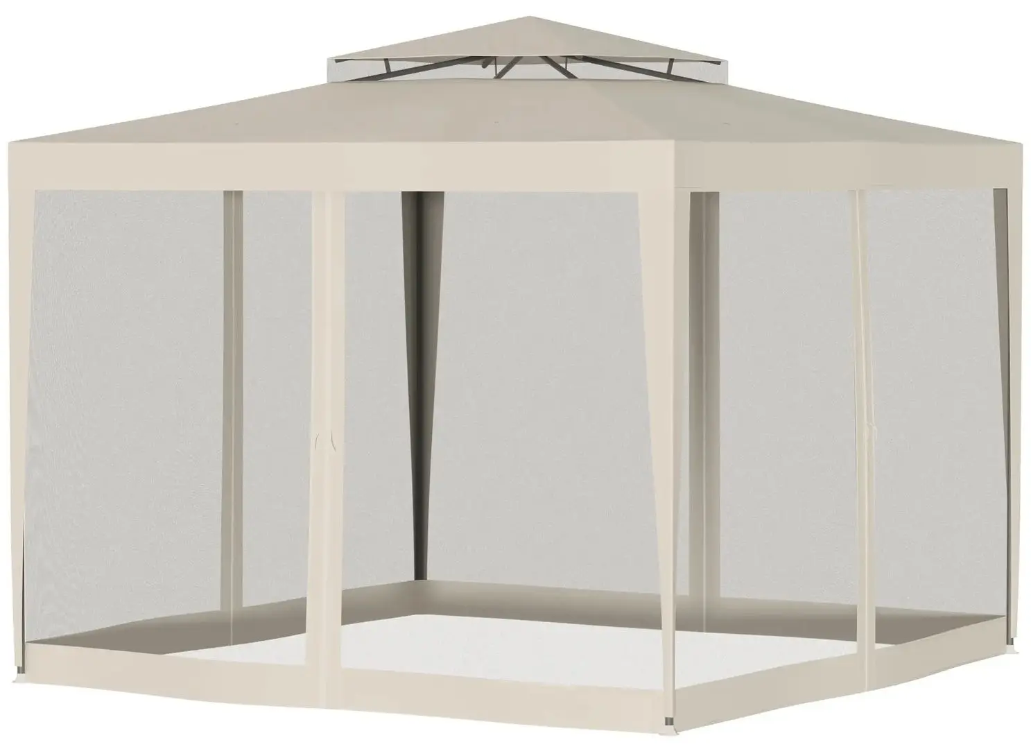 Pavilion de gradina Outsunny 84C-195V01BG 3x3 (Beige)