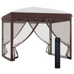 Pavilion de gradina Outsunny 84C-413V00CW 3x3 (Beige) Thumb