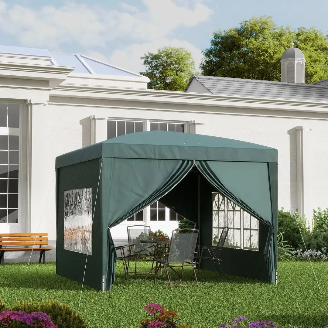 Pavilion de gradina Outsunny 84C-430 3x3 (Green)