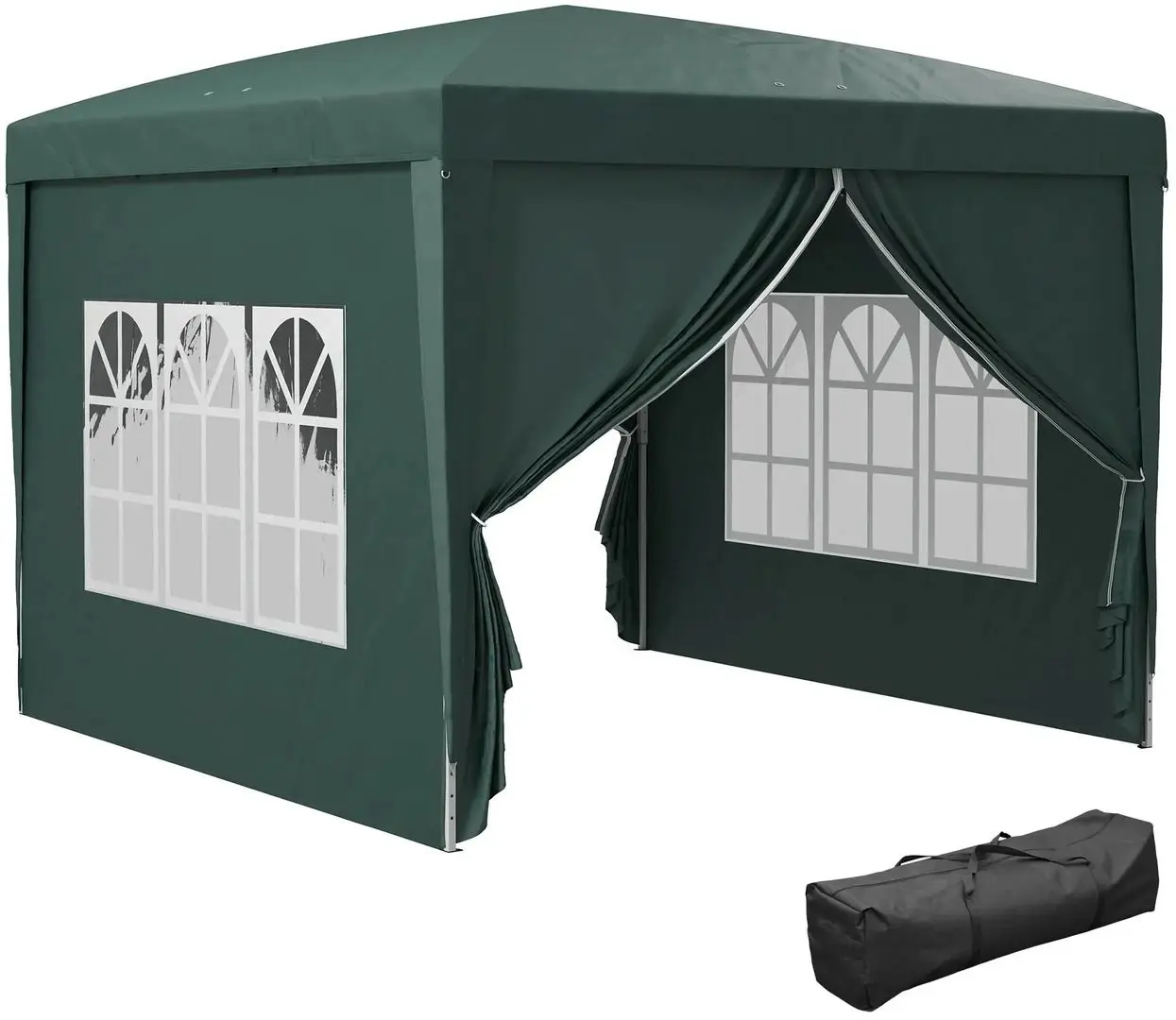 Pavilion de gradina Outsunny 84C-430 3x3 (Green)