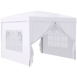Pavilion de gradina Outsunny 84C-430 3x3 (White) Thumb