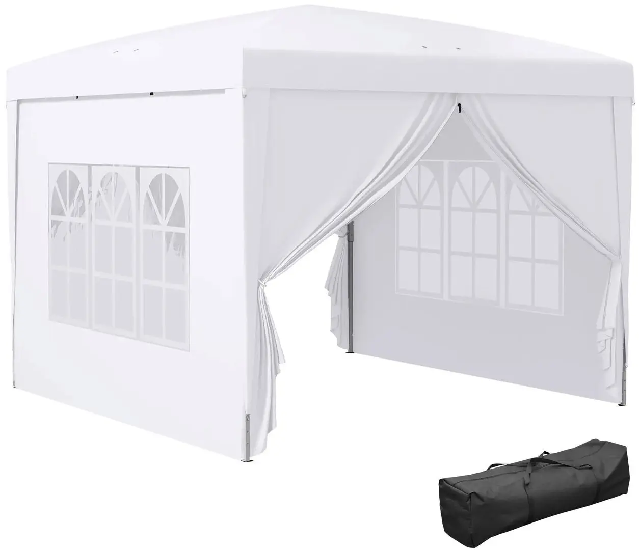 Pavilion de gradina Outsunny 84C-430 3x3 (White)