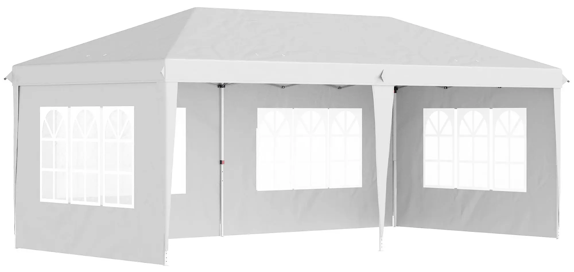 Pavilion de gradina Outsunny 84C-431V00WT 585x295x270 (White)