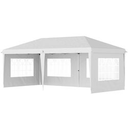 Pavilion de gradina Outsunny 84C-431V00WT 585x295x270 (White)