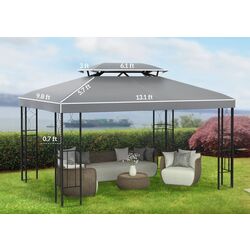 Copertina de rezerva pentru cort Outsunny 84C-102MX (Light Grey) Thumb