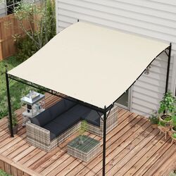 Copertina de rezerva pentru pergola Outsunny 84C-479V01BG (Beige) Thumb