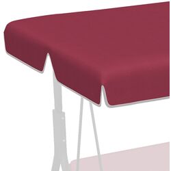 Copertina de rezerva pentru balansoar de gradina Outsunny 84A-287V00WR (Wine Red) Thumb