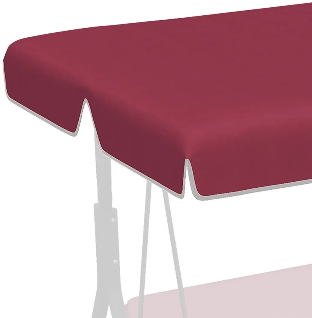 Copertina de rezerva pentru balansoar de gradina Outsunny 84A-287V00WR (Wine Red) - 3