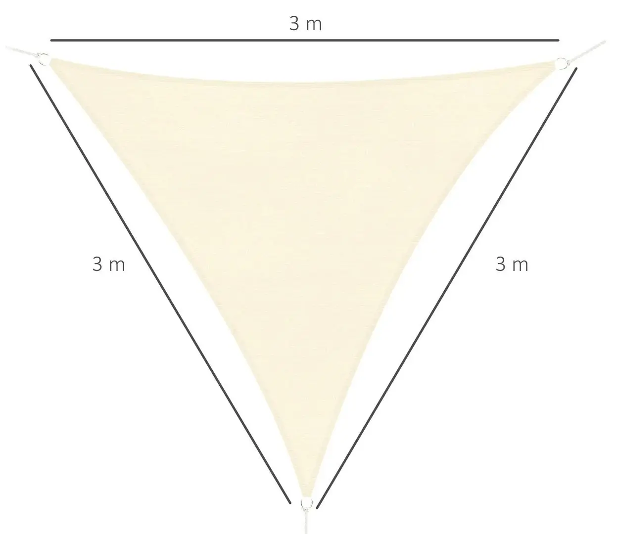 Тент-навес Outsunny 01-0617 (Cream White) - 6