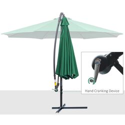 Umbrela de soare Outsunny 01-0219 (Green) Thumb