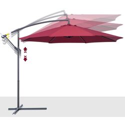 Зонт от солнца Outsunny 01-0584 (Burgundy) Thumb