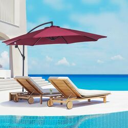 Зонт от солнца Outsunny 01-0584 (Burgundy) Thumb