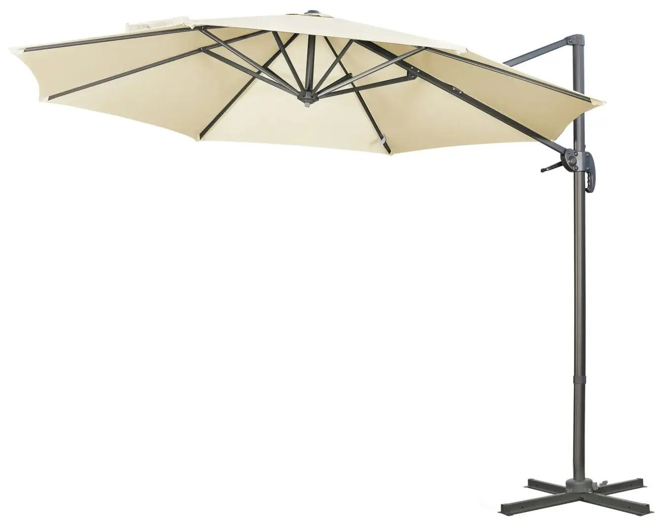 Зонт от солнца Outsunny 84D-052V00CW (Cream White)