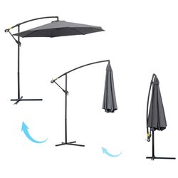 Зонт от солнца Outsunny 84D-082 (Grey) Thumb