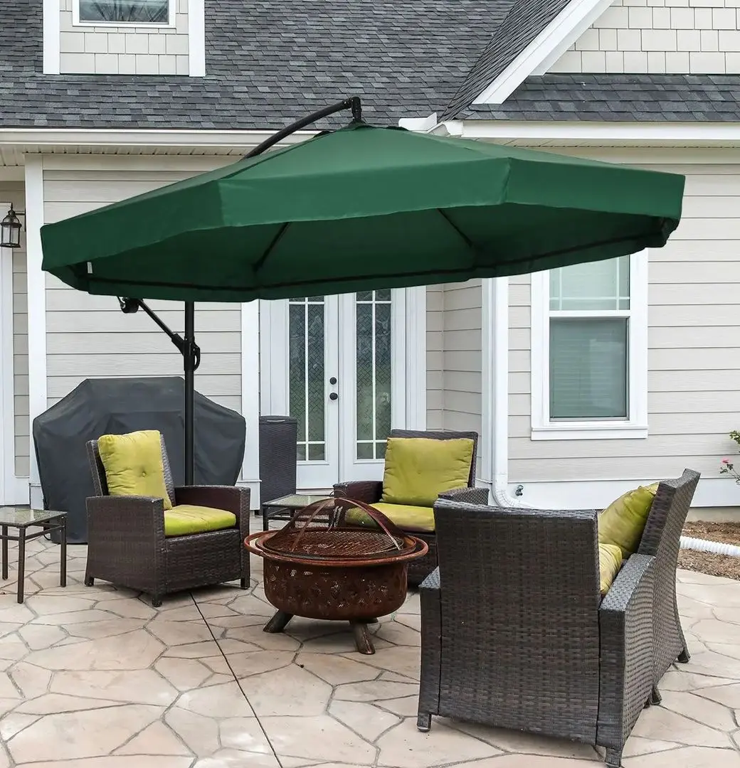 Umbrela pentru soare Outsunny 84D-204V01GN (Green)